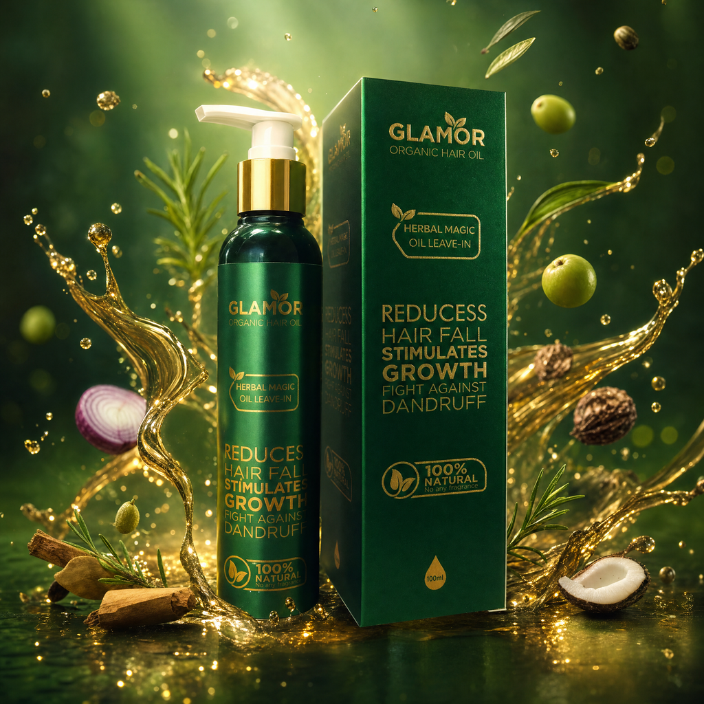 GLAMOR Organic Hair Oil
