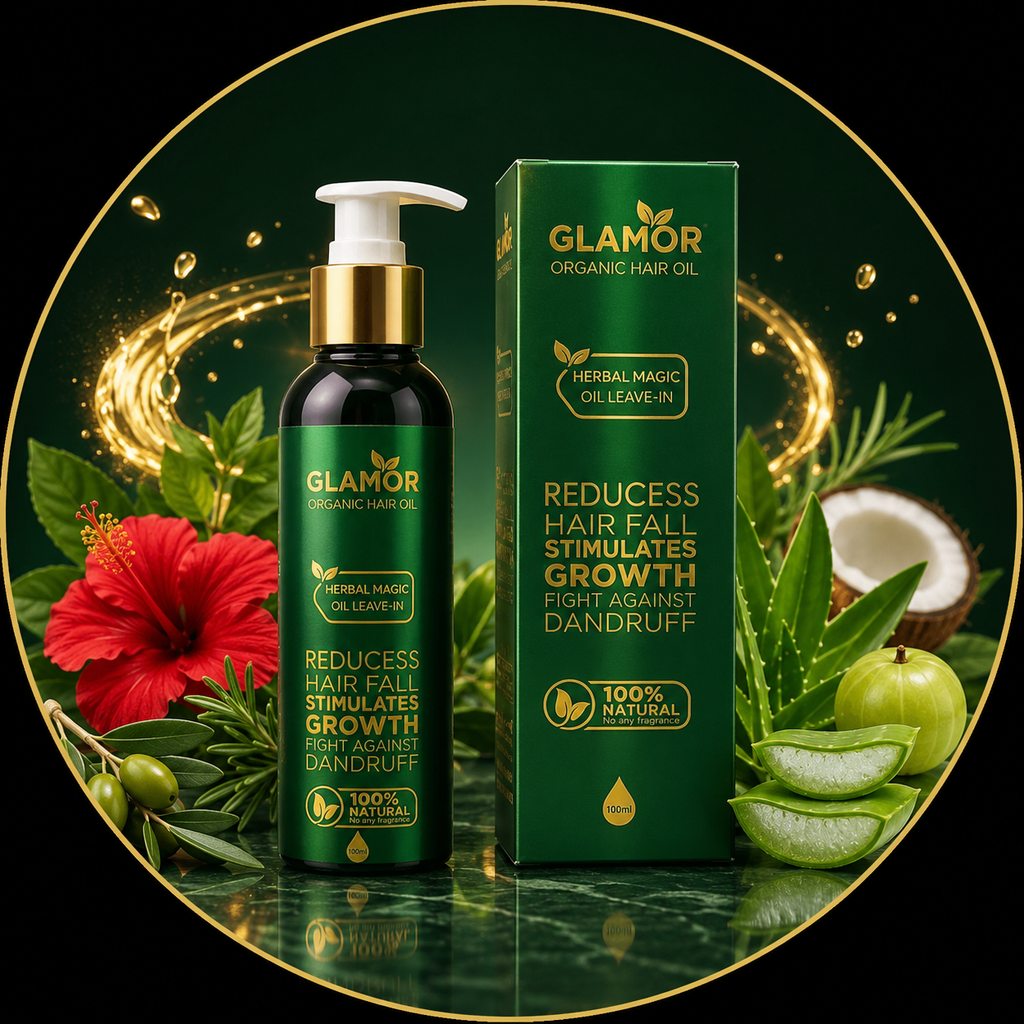 GLAMOR Organic Hair Oil